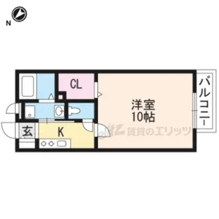 グリーチネ【2階】の間取り