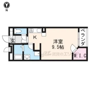 レオネクスト園部木崎町【209号室】の間取り