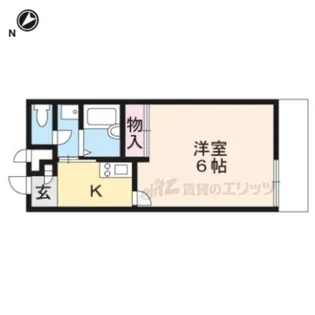 レオパレス瑞喜【101号室】の間取り