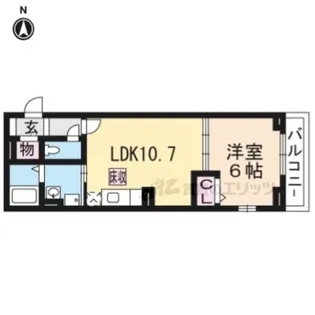 セレーノ【3階】の間取り