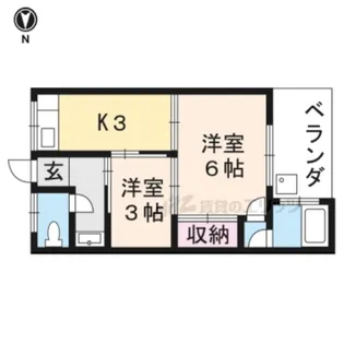 フォルム園部【101号室】の間取り
