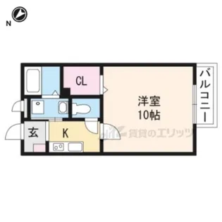 エスティ?アール16【?202号室】の間取り
