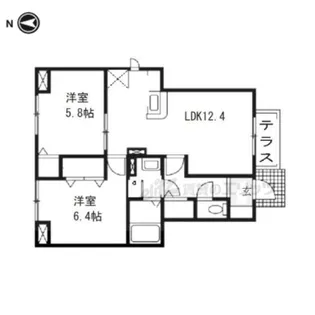 プルフィー【102号室】の間取り