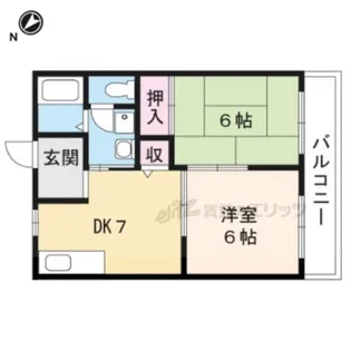 サンハイツ【103号室】の間取り