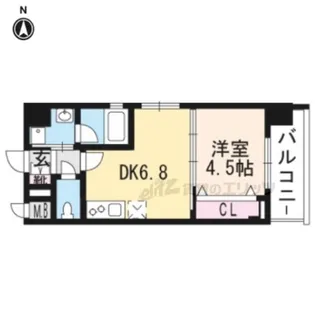 ベラジオ京都烏丸十条?【3階】の間取り
