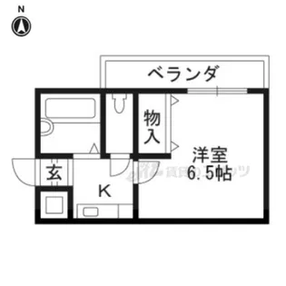 ケイマンション【105号室】の間取り