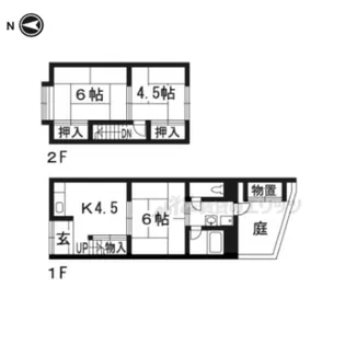 京都府亀岡市東つつじケ丘曙台3丁目【一戸建】の間取り