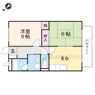 エスペランス深川【2階】の間取り