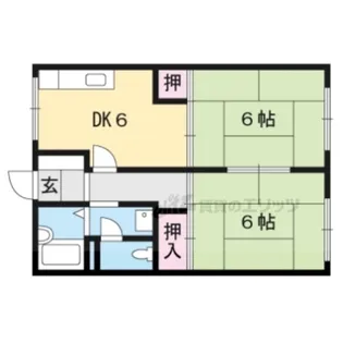 藤井ハイツ【2階】の間取り
