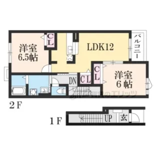 シェル・ラポール?【2階】の間取り