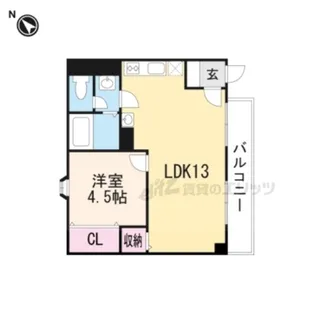 協栄マンション【106号室】の間取り