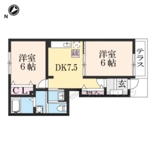 アガパンサス?【1階】の間取り