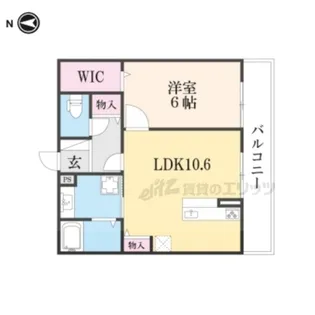 コモレビガーデン【1階】の間取り