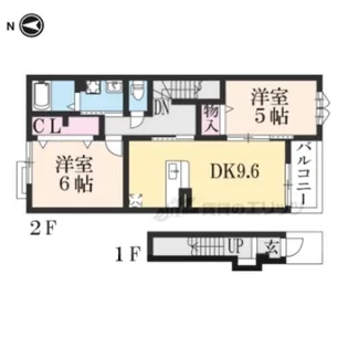 クオーレ?【2階】の間取り