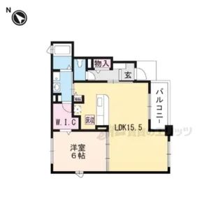 サニーオーブⅡ【1階】の間取り