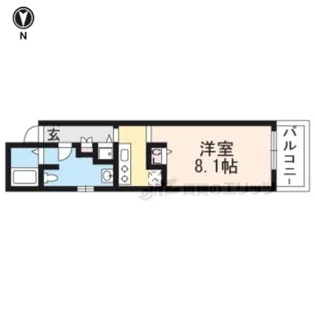 La Fite KARASUMA【1階】の間取り