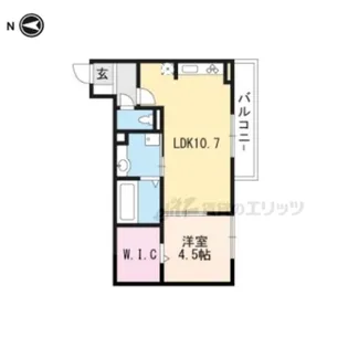 リバーサイド浪漫【2階】の間取り