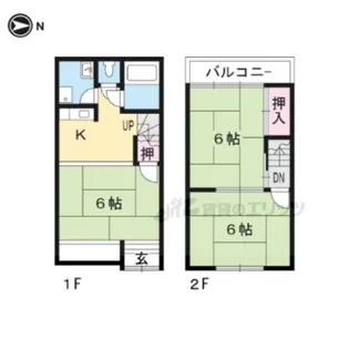 京都府京都市西京区下津林前泓町【一戸建】の間取り