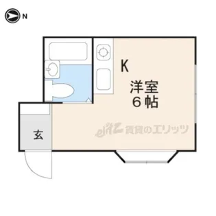 プールブゥ【1階】の間取り