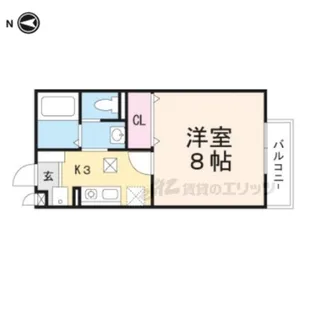 シルフィード27【1階】の間取り