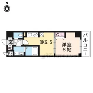 「ベラジオ京都西大路ウエスト」【2階】の間取り