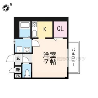 Flat☆21【103号室】の間取り