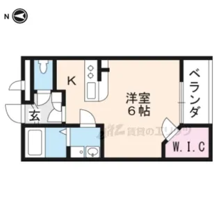 レオネクスト高島【201号室】の間取り