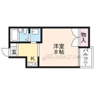ハイネスマグノリア【307号室】の間取り