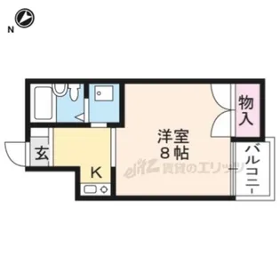 ハイネスマグノリア【2階】の間取り
