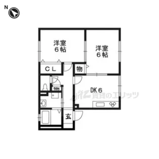 グランカイト【2階】の間取り