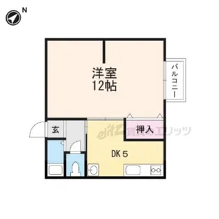 王子山コーポ【2階】の間取り