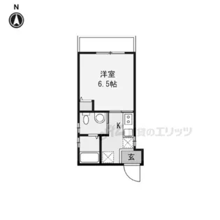 イロハプラス二条【1階】の間取り