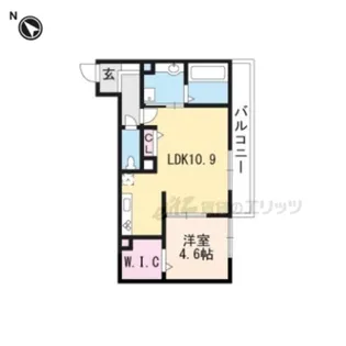 フラン苅原【2階】の間取り