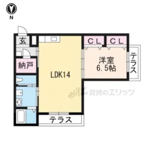 O.C.HILLS SHOEI【1階】の間取り