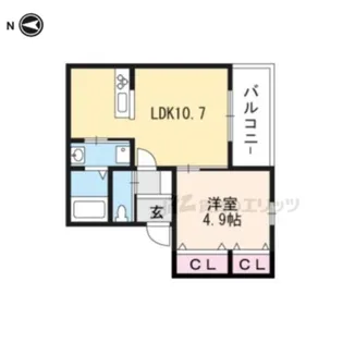 OSTEN HAUS(オステンハウス)【2階】の間取り