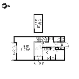 アトレ太秦【2階】の間取り