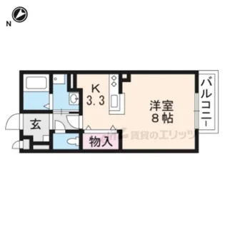 メゾンドサラ【2階】の間取り