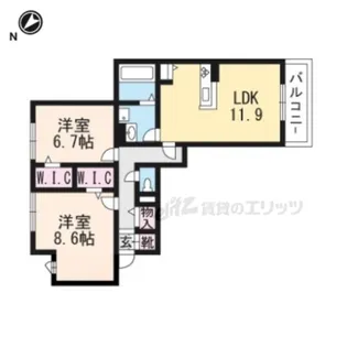 レジーナ・メゾン【3階】の間取り