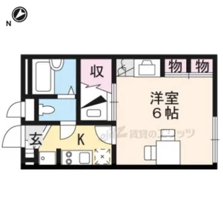 レオパレスベルン【204号室】の間取り
