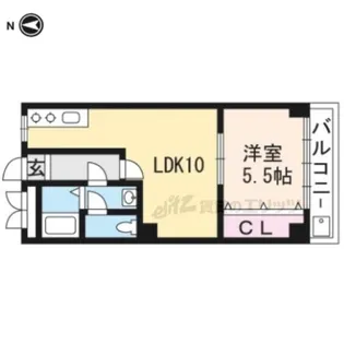 北野ハイツ【201号室】の間取り