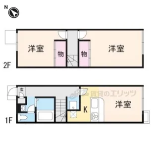 レオパレスレーゼン【113号室】の間取り