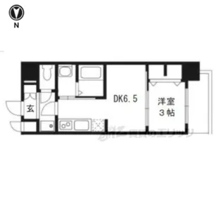 プレサンスTHE KYOTO粋都【4階】の間取り