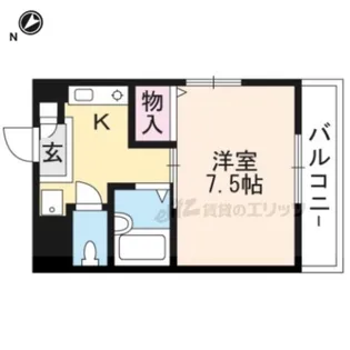 ハイツC&C【103号室】の間取り