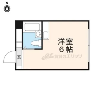 レジデンス岡本【2階】の間取り