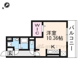 Bella vista南草津【2階】の間取り