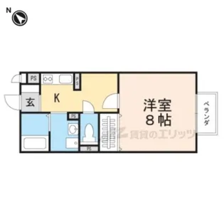 ボナール大澤【105号室】の間取り