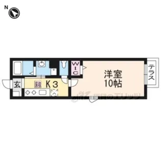 EVER CREST【1階】の間取り