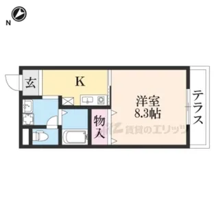 バローゼ10【203号室】の間取り