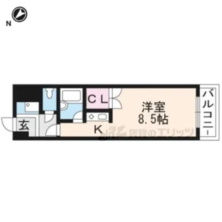 湖南コーポレーション?【3階】の間取り