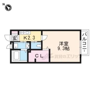 ベルドミール?【1階】の間取り